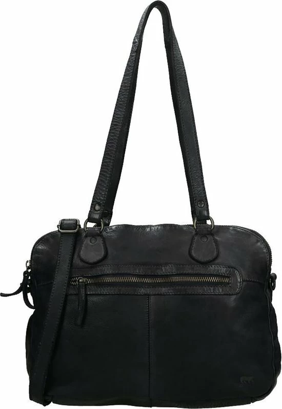 Aanbiedingen π Goedkoopste π Bear Design Medium Schoudertas / Crossbody Tas Dames - Leer - Cow Lavato - Zwart π π 13 Aanbiedingen π Goedkoopste π Bear Design Medium Schoudertas / Crossbody Tas Dames - Leer - Cow Lavato - Zwart π π - Afbeelding 11