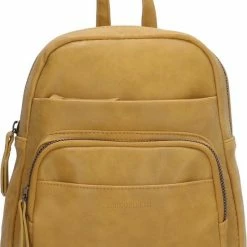 Aanbiedingen 😉 Beste recensies van 😀 Enrico Benetti Zoë Dames Rugzak Klein - Kunstleer - Oker Geel 🎁 🧨