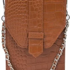 Flash-uitverkoop ✔️ Hete verkoop 😍 Mosz MŌSZ Croco Dames Telefoontasje / Crossbody / Phonebag - Leer - 🌟 ❤️