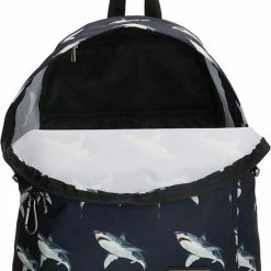 Nieuw 💯 Korting 🤩 Enrico Benetti Nairobi 46179 Rugzak Met 14 " Laptopvak - Haaien Print - Navy Blauw ❤️ 🧨 -Tassen-Dames Verkoop 550x799 4