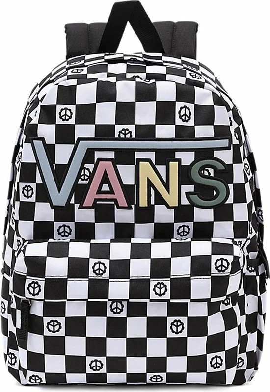 Gloednieuw π Hete verkoop π€© Vans Realm Flying Rugzak Peace Check Black / Ashley Blue π€© π 3 Gloednieuw π Hete verkoop π€© Vans Realm Flying Rugzak Peace Check Black / Ashley Blue π€© π