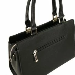 Goedkoop 🥰 Flash-uitverkoop 🔔 Flora & Co Schoudertas Saffiano - Zwart 🛒 🎉 -Tassen-Dames Verkoop 550x800 4