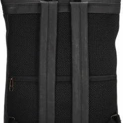 Nieuw 😉 Beste Verkoop 🥰 Enrico Benetti Rotterdam 66598 Laptop Rugzak / Businesstas Rolltop Rugzak 15" Laptopvak - Zwart 🌟 🔥 -Tassen-Dames Verkoop 550x800 8