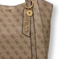Aanbiedingen 🎉 Hete verkoop ✨ Guess Grote Shopper / Schoudertas / Tas Dames - Naya - Bruin 😉 🧨 -Tassen-Dames Verkoop 550x801 2