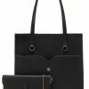 Begroting 🔔 Beste recensies van ❤️ Violet Hamden Essential Bag Dames Shopper Kunstleer - Zwart ❤️ 😍 -Tassen-Dames Verkoop 550x802 5