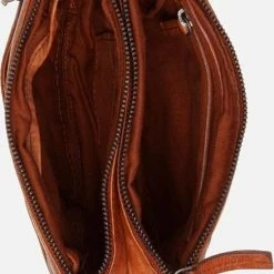 Beste Verkoop 👏 Beste deal 😍 DSTRCT Kleine Schoudertas / Crossbody Tas Dames - Leer - Harrington Road - Cognac 💯 ⌛ -Tassen-Dames Verkoop 550x806 2