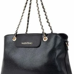 Beste Pirce 👏 Hete verkoop ⭐ Valentino Bags Dames Crossbody TasShopper Kunstleer - Zwart 🧨 ✔️ -Tassen-Dames Verkoop 550x807