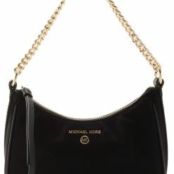 Uitgang 😍 Flash-uitverkoop ⭐ Michael Kors Jet Set Charm Dames Schoudertas Nylon - Zwart 🎉 🌟