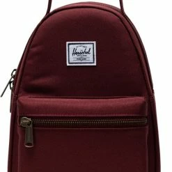 Gloednieuw 🧨 Beste Pirce 🎉 Herschel Nova Mini - Port / Vrouwelijke Rugzak Met Dubbele Handvaten; Met 9L Opbergruimte En Intern Opbervak / Met Levenslange Fabrieksgarantie / Limited Lifetime Warranty / Bordeaux 🥰 ✔️