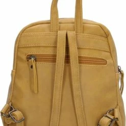 Aanbiedingen 😉 Beste recensies van 😀 Enrico Benetti Zoë Dames Rugzak Klein - Kunstleer - Oker Geel 🎁 🧨 -Tassen-Dames Verkoop 550x819 14