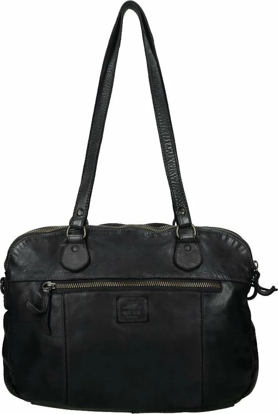 Aanbiedingen π Goedkoopste π Bear Design Medium Schoudertas / Crossbody Tas Dames - Leer - Cow Lavato - Zwart π π 14 Aanbiedingen π Goedkoopste π Bear Design Medium Schoudertas / Crossbody Tas Dames - Leer - Cow Lavato - Zwart π π - Afbeelding 12