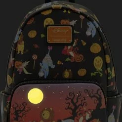 Gloednieuw ⭐ Beste Verkoop ✔️ Disney Loungefly 🎒 🎒 Backpack Winnie The Pooh 🧛 🦇 Halloween 🤩 🛒 -Tassen-Dames Verkoop 550x820 2
