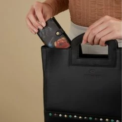 Korting 👏 Goedkoop 🔔 Micmacbags Masterpiece Handtas - Zwart 👏 ✔️ -Tassen-Dames Verkoop 550x823 11