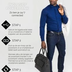 Korting π Beste deal π Burkely On The Move Unisex Laptoptas 15,6'' Flap Inclusief Powerbank - Zwart π π 31 Korting π Beste deal π Burkely On The Move Unisex Laptoptas 15,6'' Flap Inclusief Powerbank - Zwart π π -Tassen-Dames Verkoop 550x824 13