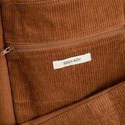 Uitgang ❤️ Goedkoop 👍 Sissy Boy Sissy-Boy - Bruine Grote Corduroy Shopper ✔️ 😍 -Tassen-Dames Verkoop 550x825 16