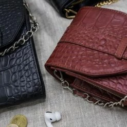 Flash-uitverkoop ✔️ Hete verkoop 😍 Mosz MŌSZ Croco Dames Telefoontasje / Crossbody / Phonebag - Leer - 🌟 ❤️ -Tassen-Dames Verkoop 550x825 33