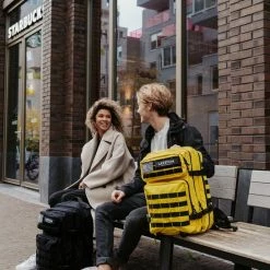 Flash-uitverkoop 🎁 Coupon 😍 Layton LAYSTON. - 45L Sport School Werk Rugtas - Sport Rugzak - Tactical 🎒 🎒 Backpack - Waterafstotend - Geel 🔥 ⌛ -Tassen-Dames Verkoop 550x825 53