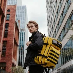 Flash-uitverkoop 🎁 Coupon 😍 Layton LAYSTON. - 45L Sport School Werk Rugtas - Sport Rugzak - Tactical 🎒 🎒 Backpack - Waterafstotend - Geel 🔥 ⌛ -Tassen-Dames Verkoop 550x825 55