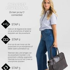 Korting π Beste deal π Burkely On The Move Unisex Laptoptas 15,6'' Flap Inclusief Powerbank - Zwart π π 32 Korting π Beste deal π Burkely On The Move Unisex Laptoptas 15,6'' Flap Inclusief Powerbank - Zwart π π -Tassen-Dames Verkoop 550x825 66