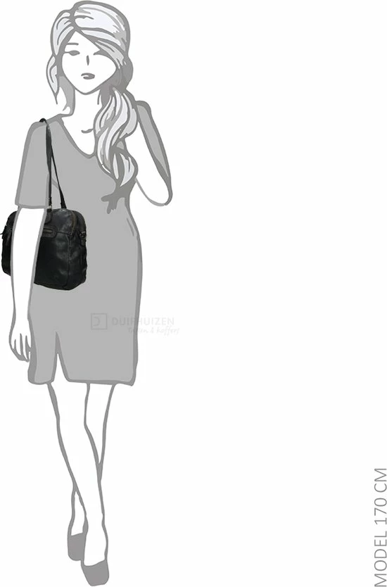 Aanbiedingen π Goedkoopste π Bear Design Medium Schoudertas / Crossbody Tas Dames - Leer - Cow Lavato - Zwart π π 15 Aanbiedingen π Goedkoopste π Bear Design Medium Schoudertas / Crossbody Tas Dames - Leer - Cow Lavato - Zwart π π - Afbeelding 13