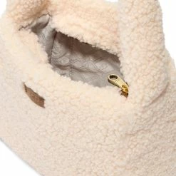 Hete verkoop ❤️ Promo 🥰 UGG Edalene Shoulder Bag Sherpa Dames Tas - Natural 🥰 ✔️ -Tassen-Dames Verkoop 550x839 2